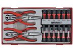 Set de pinces et tournevis mini TT1 tray Plat- PH- TX 16 pièces Teng Tools TTMI16
