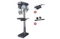 Perceuse à colonne jusque ø 25 mm CM3 750W 400V affichage digital + étau de perçage + jeu de boulons Optidrill D26PRO 400V PACK