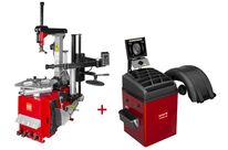 Set démonte-pneu BT300H 3x400V + équilibreuse de roues BB500 230V MW Tools BT300H SET4