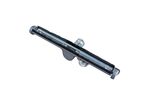Suceur de sol métallique antistatique diam. 50 mm avec 2 bandes de brosses pour aspirateurs industriels Cleancraft 7010352