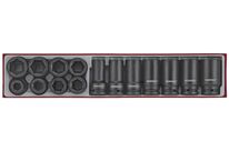 Jeu de douilles à choc TTX4 tray 3/4 19-36mm 15 pièces Teng Tools TTX9415
