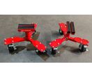 Set de 2 chariots pour châssis automobile - 800 kg MW Tools AWD160