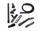 Kit de flexibles et suceurs diam. 36 mm / 4 m pour wetCAT & dryCAT - antistatique Cleancraft 7013623