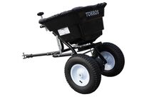Épandeur d&amp;#039;engrais tractable - 29 L - Semoir pour tracteurs de jardin, quads et autoportées Torros SW029T
