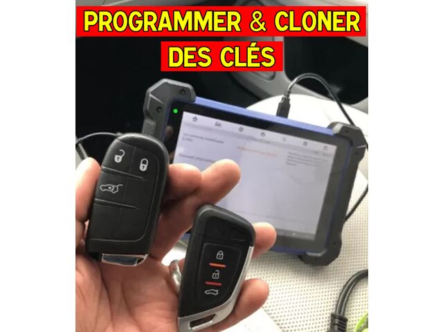 Formation en ligne: Programmation clonage de clés automobile (duplication, reproduction)