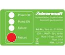 Pressostat automatique pour pompes à eau pour GP Cleancraft 7531004