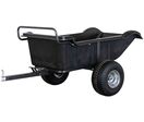 Remorque simple essieu 550kg benne en plastique PE basculante 1600x826x475 mm Torros AHR550P2