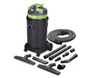 Aspirateur eau et poussière avec prise intégrée - 37 litres cuve plastique - 1 moteur 1.3 kW 230 V - 72 dB(A) - Fabrication européenne Cleancraft WETCAT 137 E