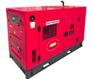 Groupe électrogène diesel 33 kVA 3x400V - 230V - Refroidi par eau - Avec régulateur AVR - Connecteur pour ATS MW Tools DG300E