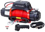 Treuil électrique 12V 5443 kg câble 26m synthétique télécommande sans fil MW Tools SEL550012SR