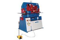 Cisaille combinée hydraulique 45 tonnes poinçonnage de 22 mm épaisseurs de 15 mm 5 stations de travail 4 kW 400V Metallkraft HPS 45S