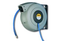 Enrouleur air et eau 15 m Ø 1/4 15 bars Tech avec enroulement automatique et support mural pivotant Zeca 805/8/S