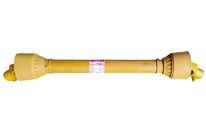 Arbre de transmission cardan PTO 80 cm 1 3/8 - 6 cannelures - montage rapide 3 leviers - pour micro-tracteur Torros CAR38800