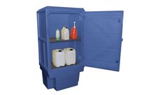 Armoire PE fermée pour 1 baril MW Tools OQP1