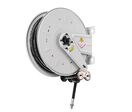 Enrouleur Graisse 12 m ø 3/8 400 bars Acier Peint avec enroulement automatique et support mural fixe Raasm RA.8390.501