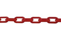 Chaîne PPE Ø 8 mm L 25 m rouge MW Tools CPR801SBS