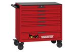 Servante d'atelier rouge professionnelle 7 tiroirs - Midi master set - 637 pièces - rangement avec modules en mousse Teng Tools TKW37R637F