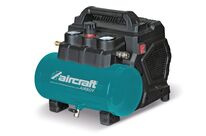 Compresseur silencieux sans huile cuve 6 L 0,9 kW / 1,2 Ch 221 L/min 8 bars 230V Aircraft AIRBOY SIL 221 OF E