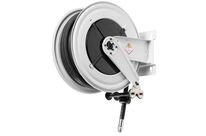 Enrouleur industriel Diesel 20 m Ø 1 10 bars Acier peint avec enroulement automatique et support mural fixe Raasm RA.8540.602