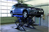 Pont élévateur à double ciseaux : TWIN F IV 3.5 U