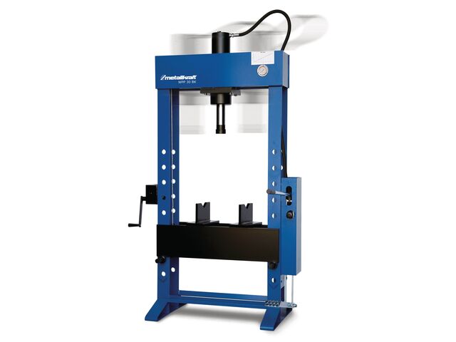 Presse hydraulique d'atelier manuelle 30 t Metallkraft CATOMA30S