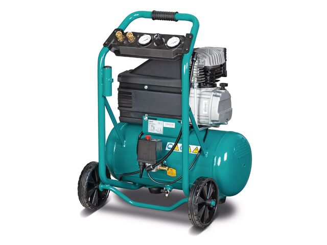 Compresseur de chantier mobile cuve 24 L 2,2 kw / 3 Ch 284 L/min 10 bars 230V Aircraft COMPACT-AIR 311/24E