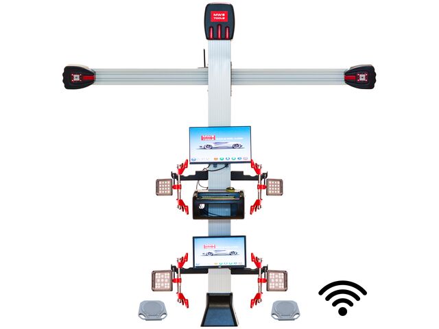 Appareil de géométrie 4 roues 3D 24 pouces MW Tools UA3D500