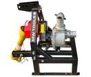 Pompe à eau 3 haut débit - Pour tracteur dès 20 CV - 60 000 L/h - attelage 3 points avec cardan inclus MW Tools PTWP6000