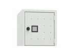 PORTE GRISE POUR VESTIAIRE ROMA 4 CASES