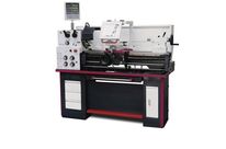 Tour à métaux hauteur des pointes 165 mm entre-pointes 830 mm alésage 38 mm 1,5 kW 400V + convertisseur Optiturn TH3309V 400V