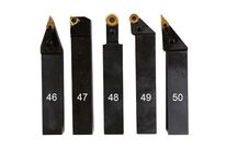 Jeu d&amp;#039;outils de tour 25mm 5pcs Optimum DBHM0525