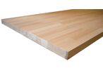 Plateau établi en bois hêtre 2500x750 épaisseur 40 mm