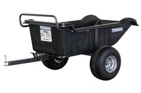 Remorque simple essieu 550kg benne en plastique PE basculante 1600x826x475 mm Torros AHR550P2