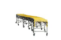 Convoyeur à rouleaux 600 mm longueur : 1,97-6,92 m rouleaux en plastique 70kg/m MW Tools RB6960OP