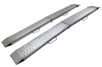 Jeu de rampes aluminium pliantes 1100kg 2440x240mm largeur utile 220mm MW Tools SOP2400