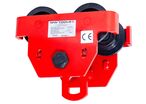 Chariot porte-palan manuel 2 T avec sécurité anti-chute de roue MW Tools HNRA2T