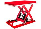 Table élévatrice à ciseaux électro-hydraulique - Hauteur de levage 1020 mm - 3000 kg - Moteur 2,2 kW 230 V - Plateau de 1300 x 800 mm MW Tools TPSL3102