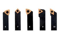 Jeu doutils de tour 10mm 5 pcs Optimum DBS0510