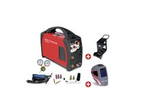 Pack poste à souder inverter TIG 180A DC + masque et chariot de soudage MW Tools PACKTIG180