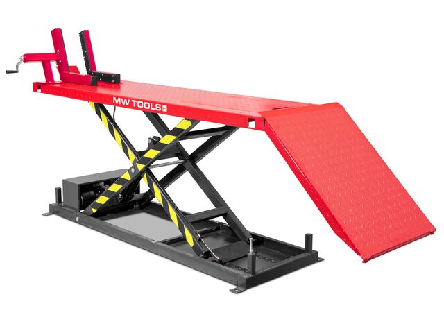Pont moto électrique 230V - 0,55kW - 600kg 2000x600mm MW Tools ESB600S