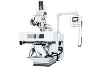 Fraiseuse à tourelle Teach-in - X 670 mm Y 310 mm Z 315 mm - avec servomoteurs PLC et HMI - 2,2 kW 400 V MW-Tech FTT100