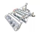 Herse de carrière équestre 120 cm - Lame niveleuse et rouleau cage - Attelage trois points pour micro-tracteurs Stattos TACR120