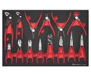 Set de pinces Foam4x4 tray 14 pièces Teng Tools TTEMB14Q
