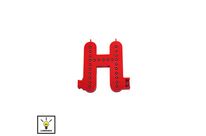 Lettre LED assemblable &amp;quot;H&amp;quot;
