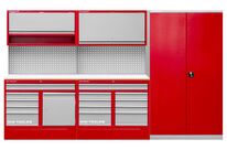 Mobilier d&#039;atelier 3,3m avec armoire MW Tools PRACO295K
