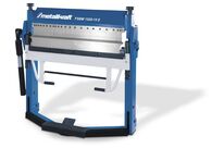 Plieuse de tôle manuelle et à pied largeur du travail 1520 mm 0-135° épaisseurs jusque 1,5 mm segments en haut Metallkraft FSBM1520-15E