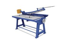 Cisaille à levier manuelle largeur du travail 1250 mm épaisseur jusque 1,5 mm en acier Metallkraft BSS1250E