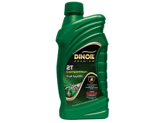 Huile moteur synthétique - 12X1LT | DINOIL PREMIUM 2T MOTO - Competition FULL SYTH 