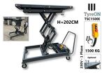 Levage et positionnement de composants automobiles | TSC1500E Table élévatrice électrique 