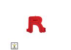 Lettre LED assemblable "R"
